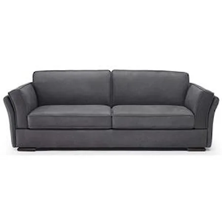 Contemporary Sofa w/ Padded Arms