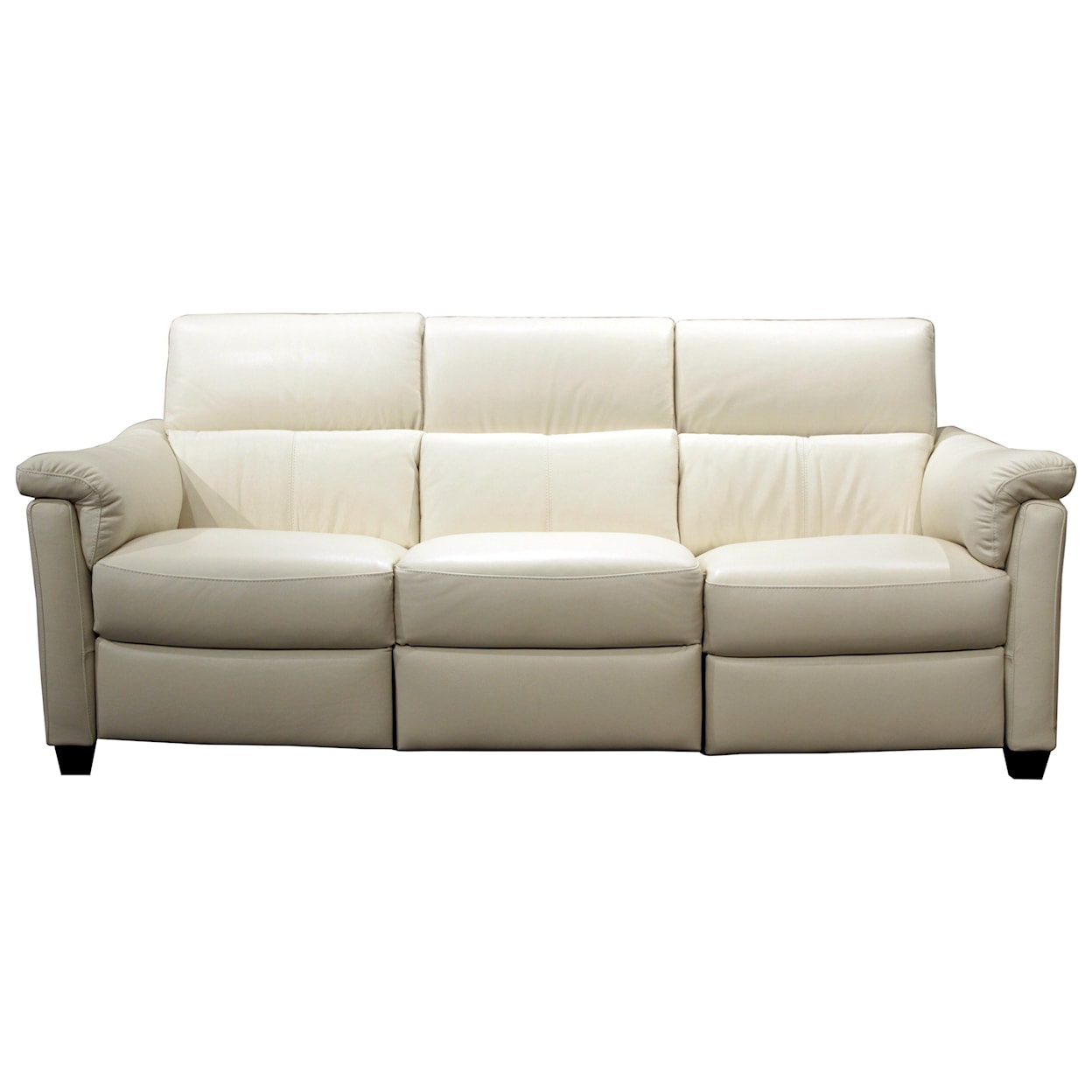 Natuzzi Editions 100% Italian Leather Power Reclining Sofa