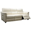 Natuzzi Editions 100% Italian Leather Power Reclining Sofa