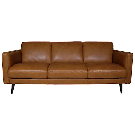 Contemporary Sofa with Track Arms