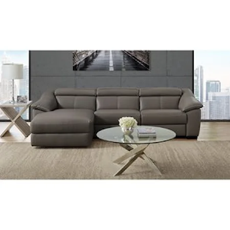 3-Piece Power Reclining Sectional with LAF Chaise