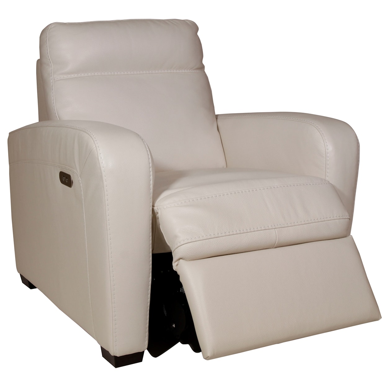 Natuzzi Editions 100% Italian Leather Leather Power Recliner