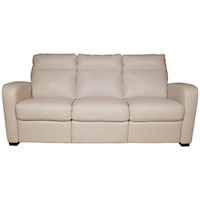 Leather Dual Power Reclining Sofa