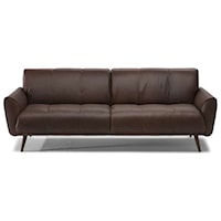 Mid-Century Modern Sofa with Flared Arms