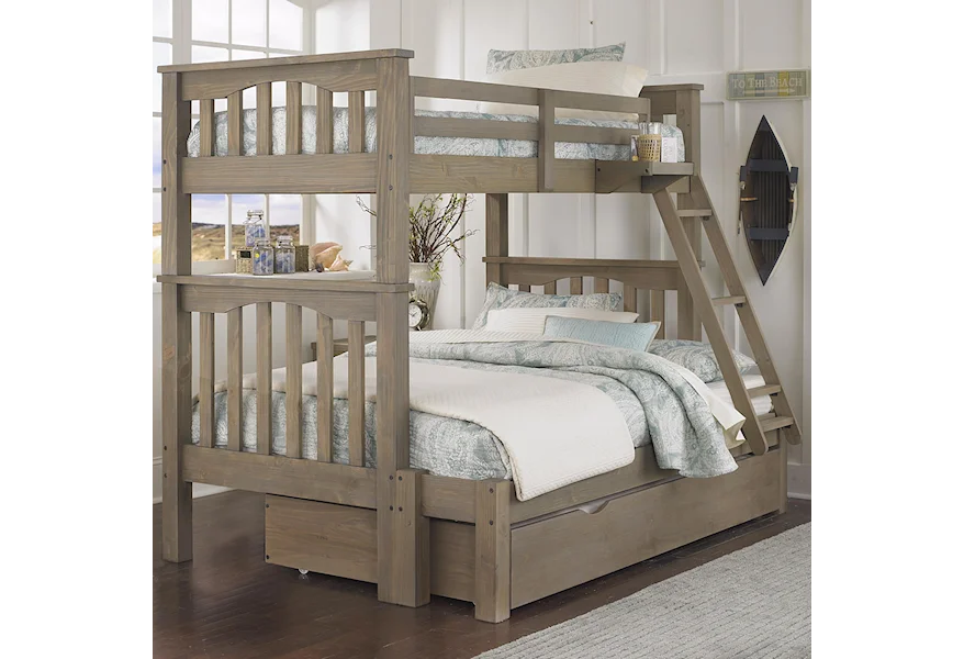 Highlands Twin Over Full Harper Bunk Bed With Trundle by NE Kids at Stoney Creek Furniture 
