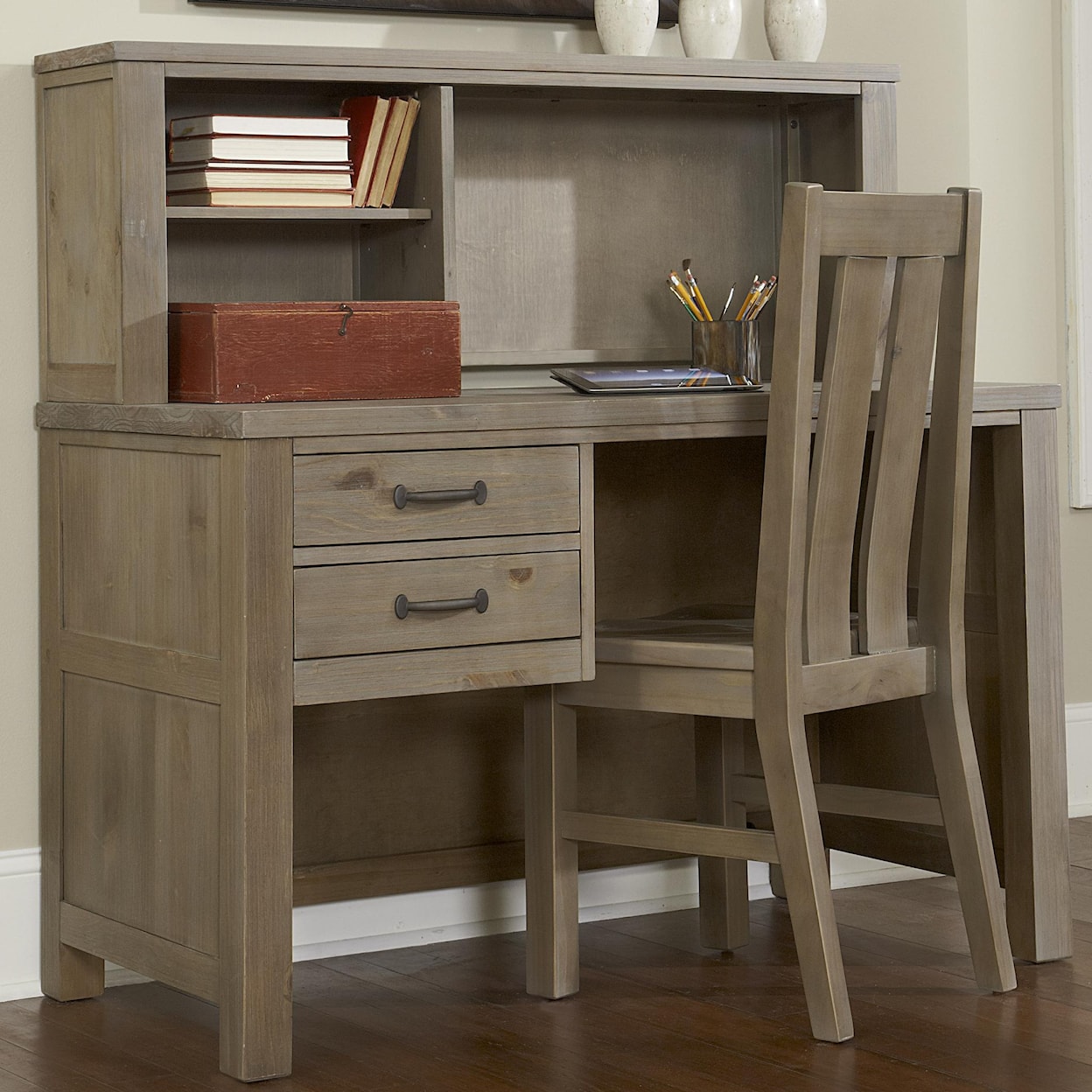 Hillsdale Kids Highlands Youth Shell Desk and Hutch