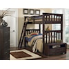 Hillsdale Kids Highlands Twin Over Twin Harper Bunk Bed