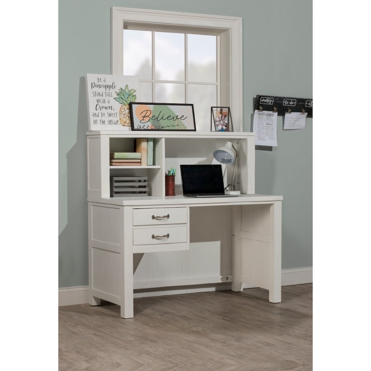 NE Kids Highlands Youth Shell Desk and Hutch