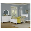 Hillsdale Kids Lake House 8 Drawer Dresser + Arched Mirror