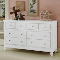 8 Drawer Dresser with Secret Drawer