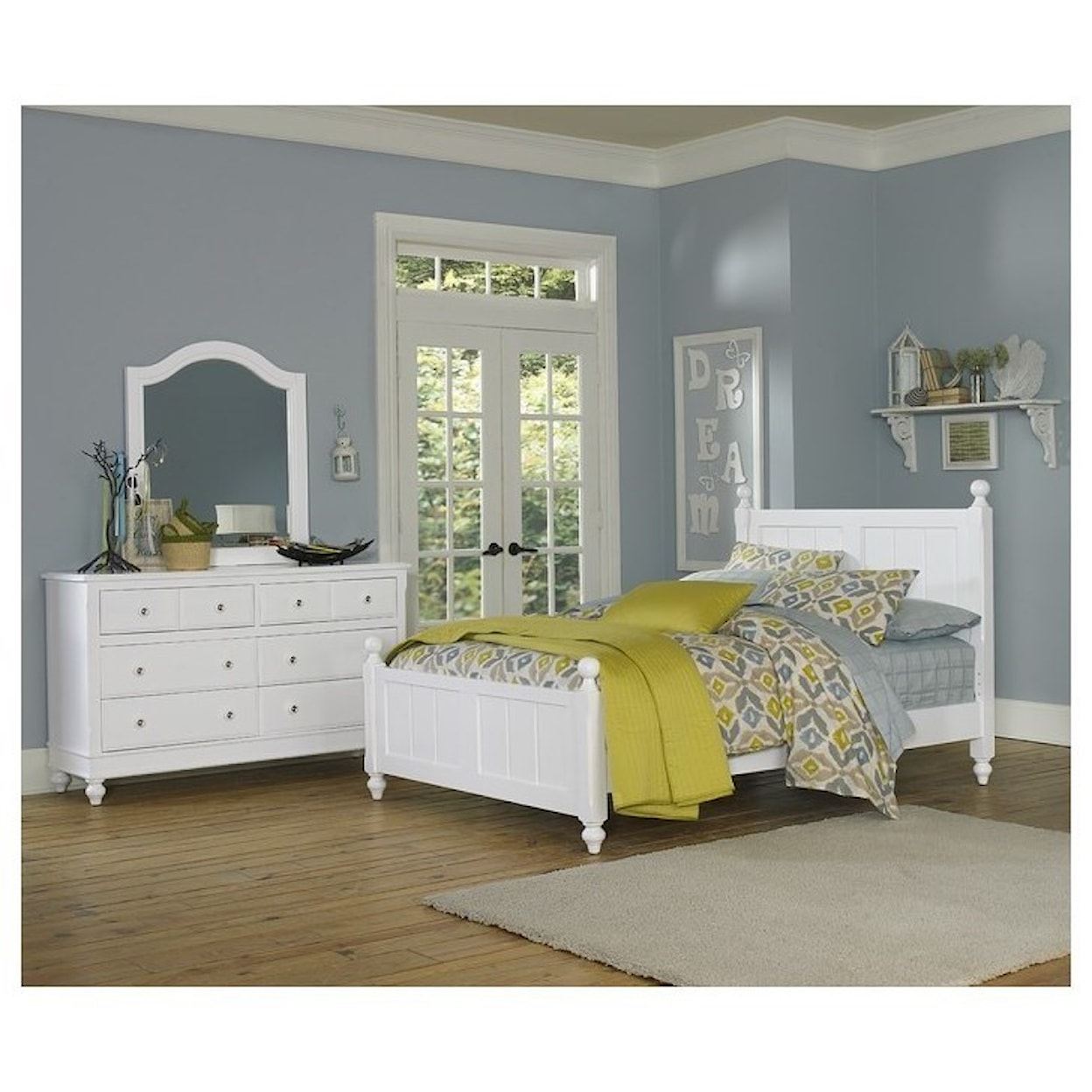 Hillsdale Kids Lake House Arched Mirror