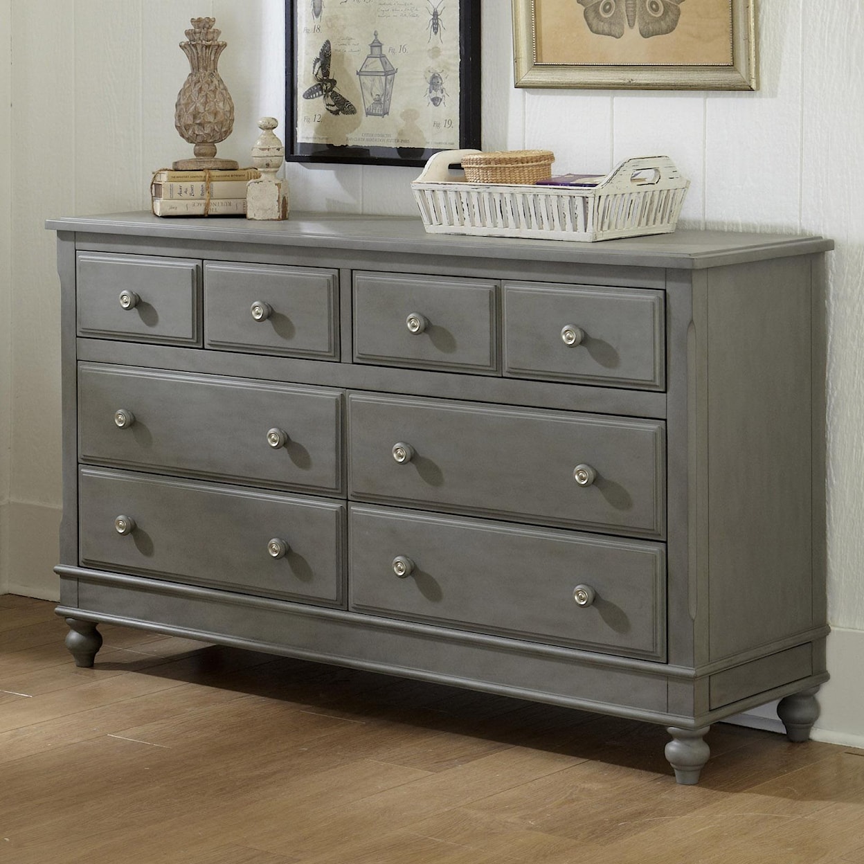 Hillsdale Kids Lake House 8 Drawer Dresser