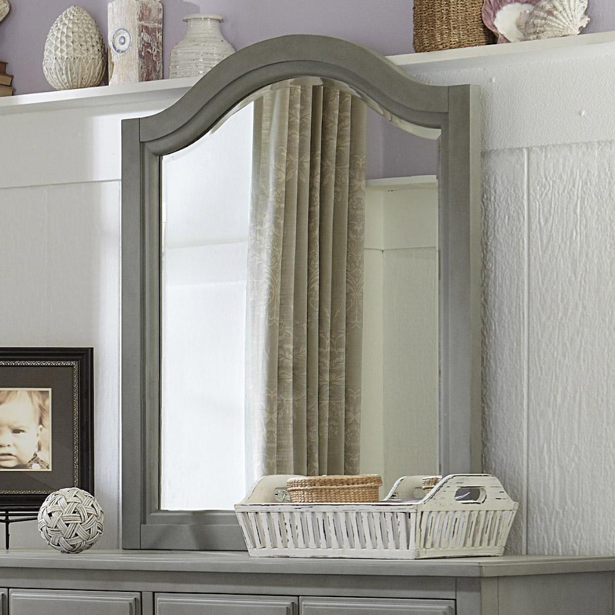 NE Kids Lake House Arched Mirror