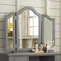 Kids Vanity Jewelry Mirror with Medicine Cabinet