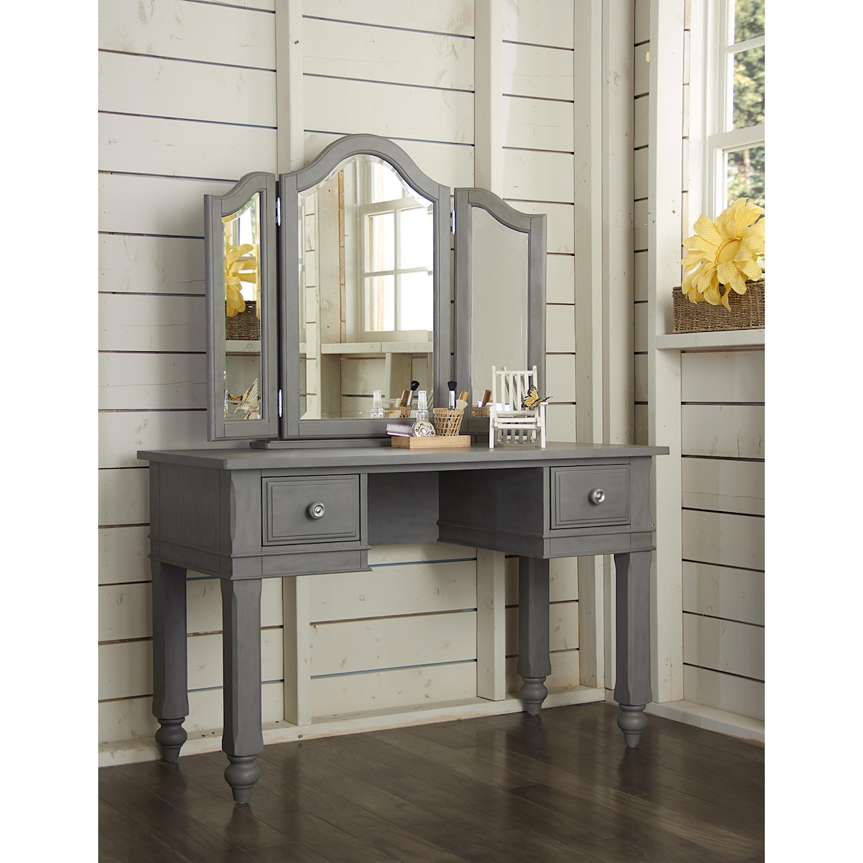 NE Kids Lake House Vanity Jewelry Mirror