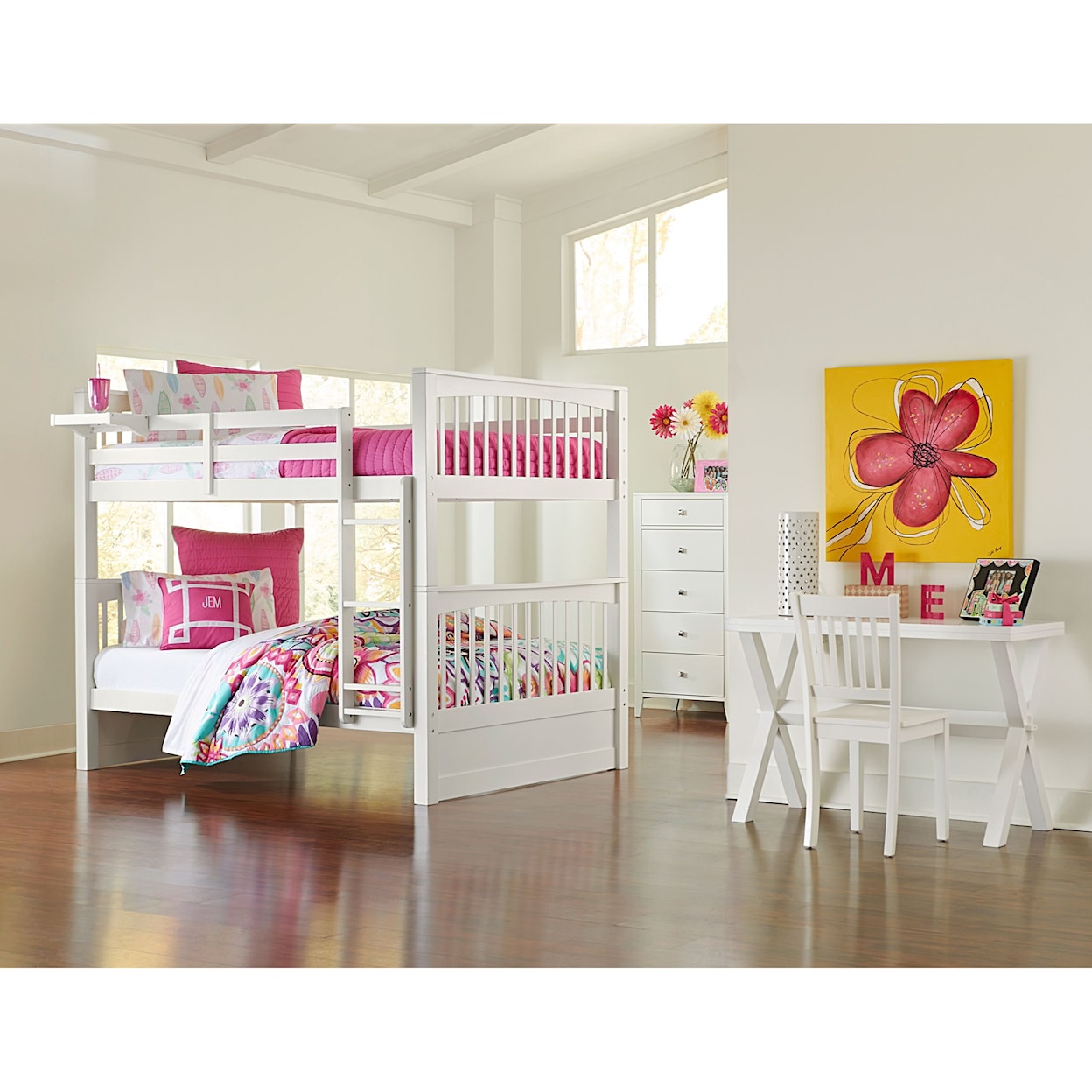 NE Kids Pulse Twin Over Twin Bunk Bed