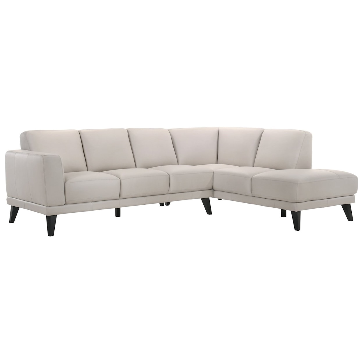 New Classic Furniture Altamura 5-Seat Sectional w/ RAF Chaise