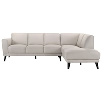 5-Seat Sectional Sofa with RAF Chaise Lounge