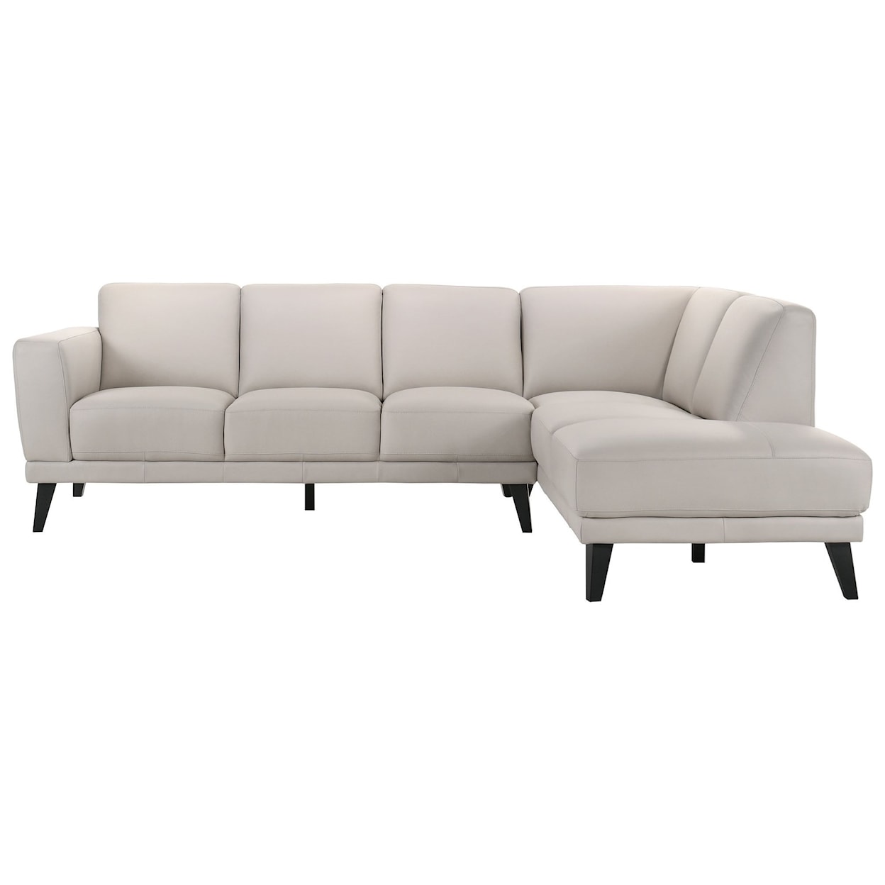 New Classic Furniture Altamura 5-Seat Sectional w/ RAF Chaise