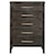 New Classic Andover Transitional Chest of Drawers
