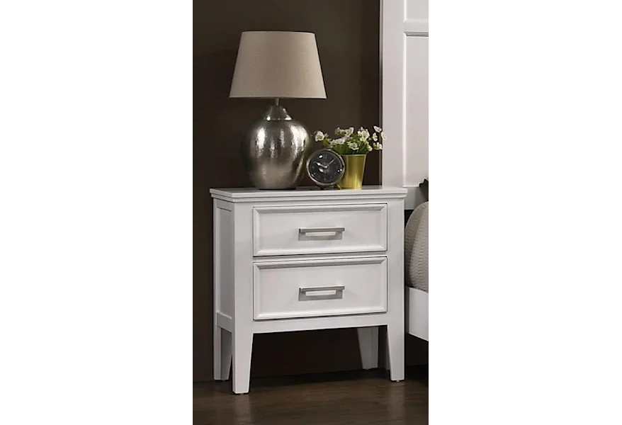 Andover Nightstand by New Classic at Beck's Furniture