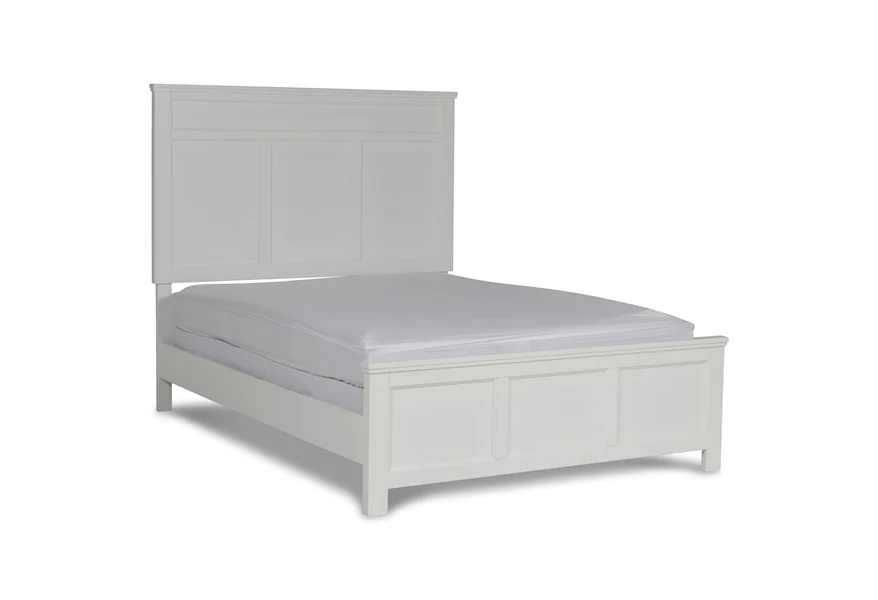 Andover Queen Panel Bed by New Classic at A1 Furniture & Mattress