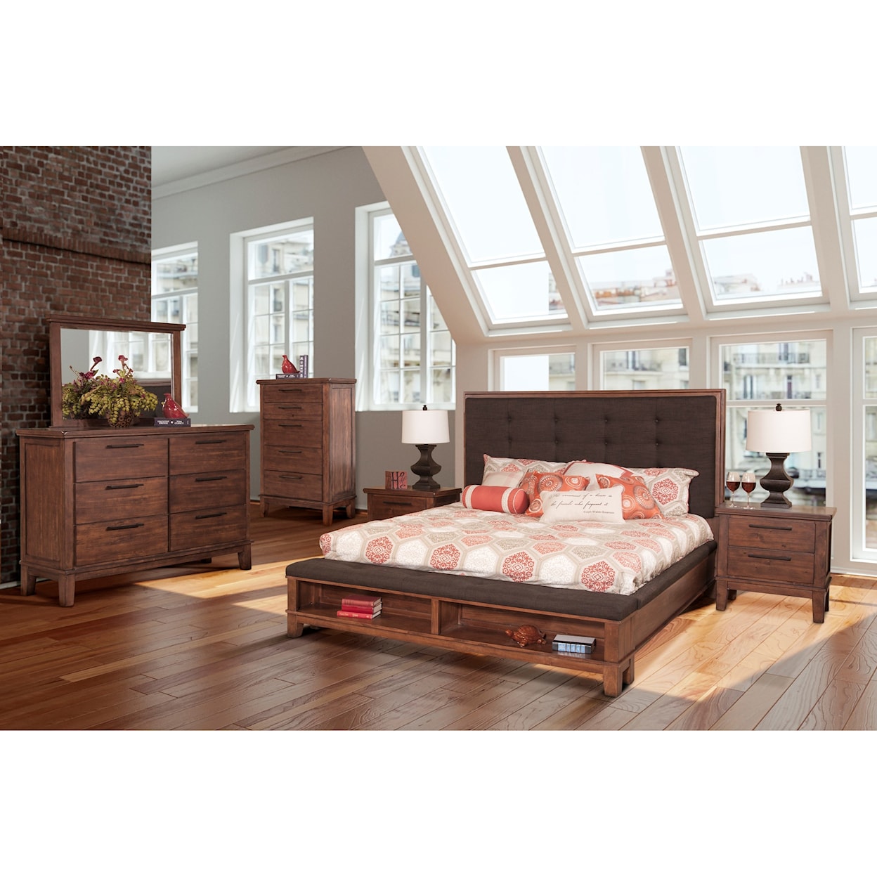 New Classic Furniture Cagney King Bedroom Group