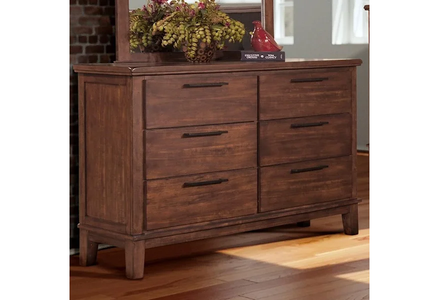 Cagney Dresser by New Classic at Z & R Furniture