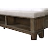 New Classic Cagney King Upholstered Bed