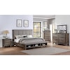 New Classic Cagney King Upholstered Bed