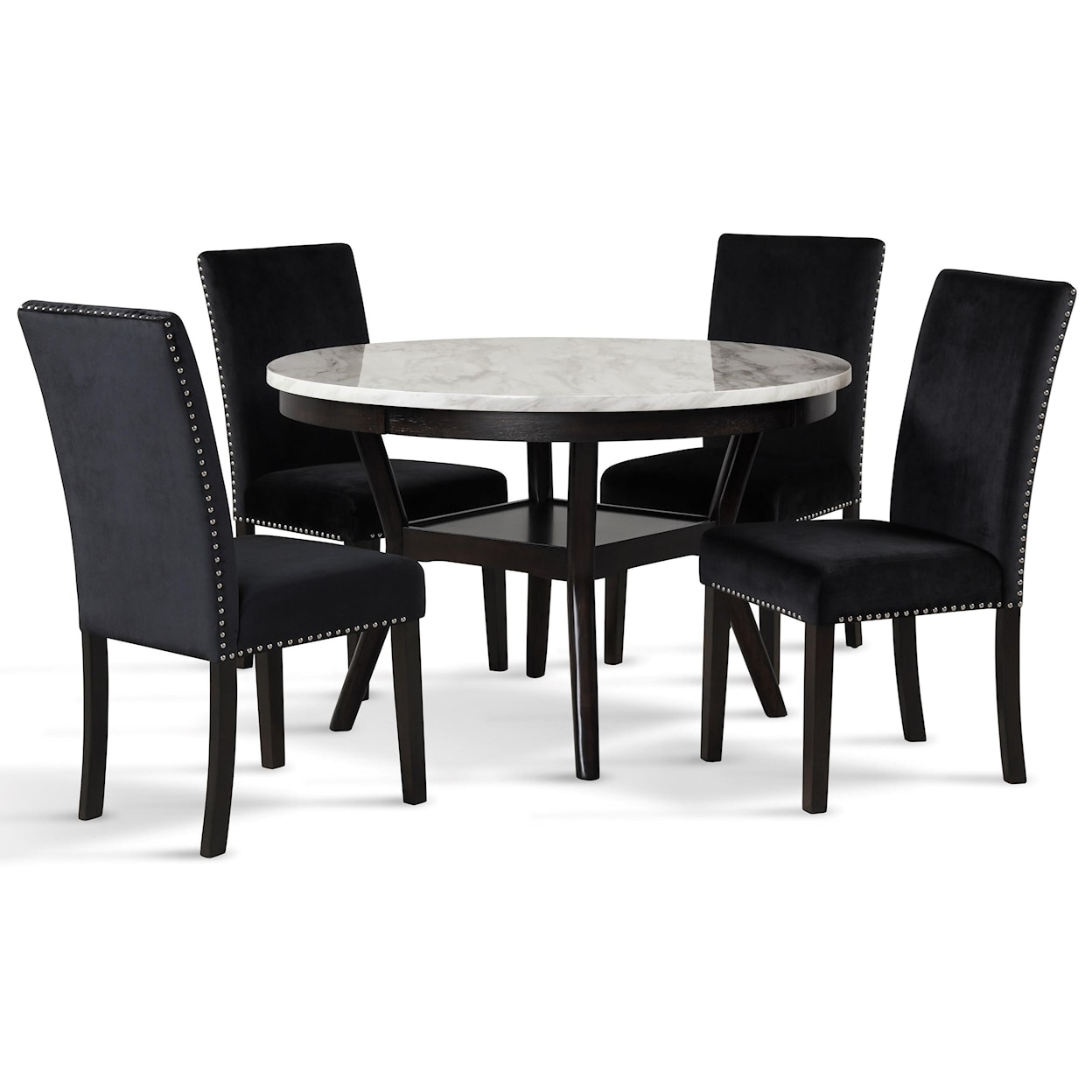 New Classic Furniture Celeste 47" Round Dining Table