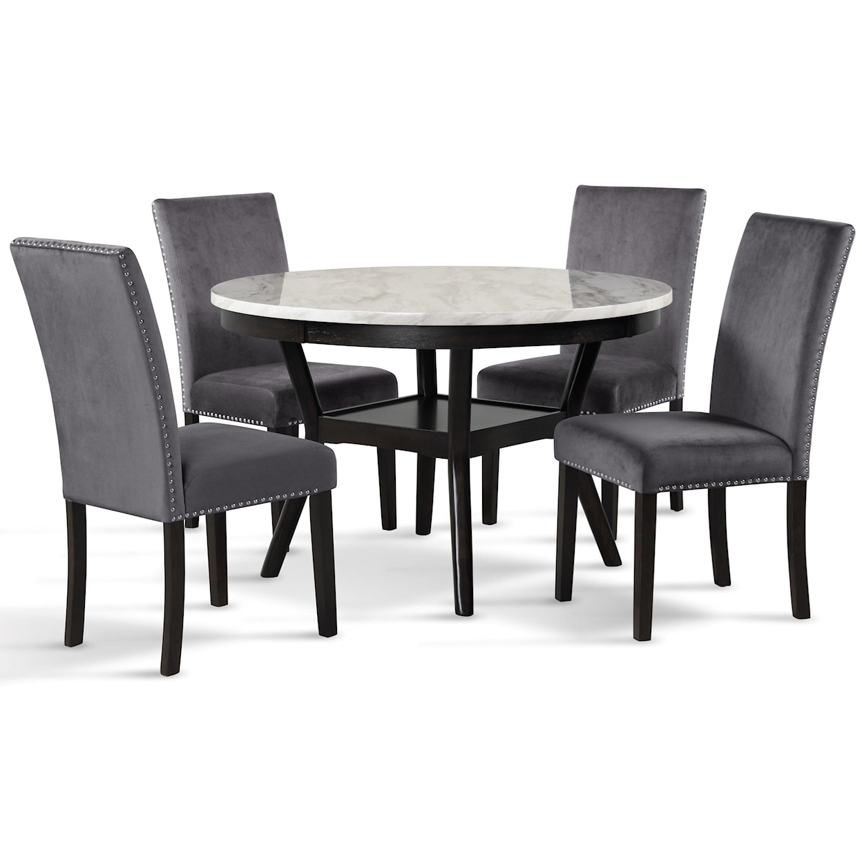 New Classic Celeste 47" Round Dining Table