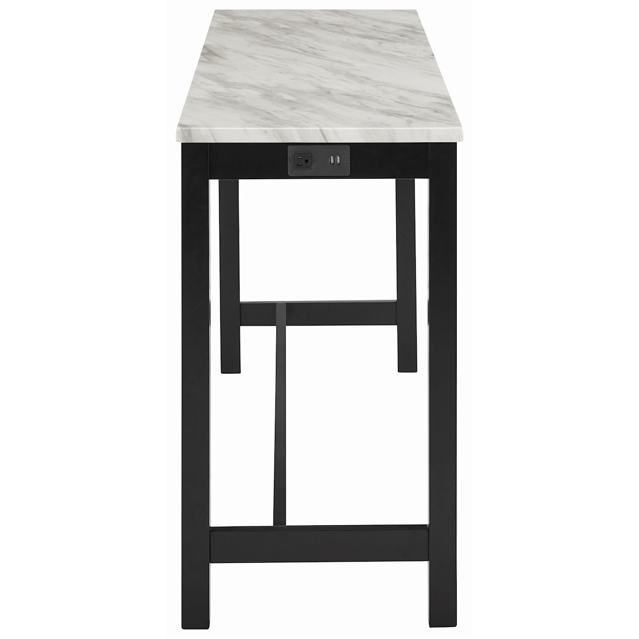 New Classic Furniture Celeste Theater Bar Table W/ 3 Stools