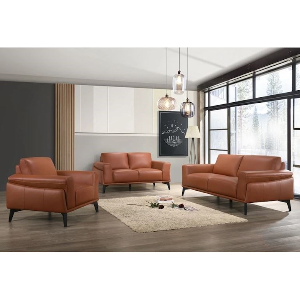 New Classic Furniture Como Stationary Living Room Group