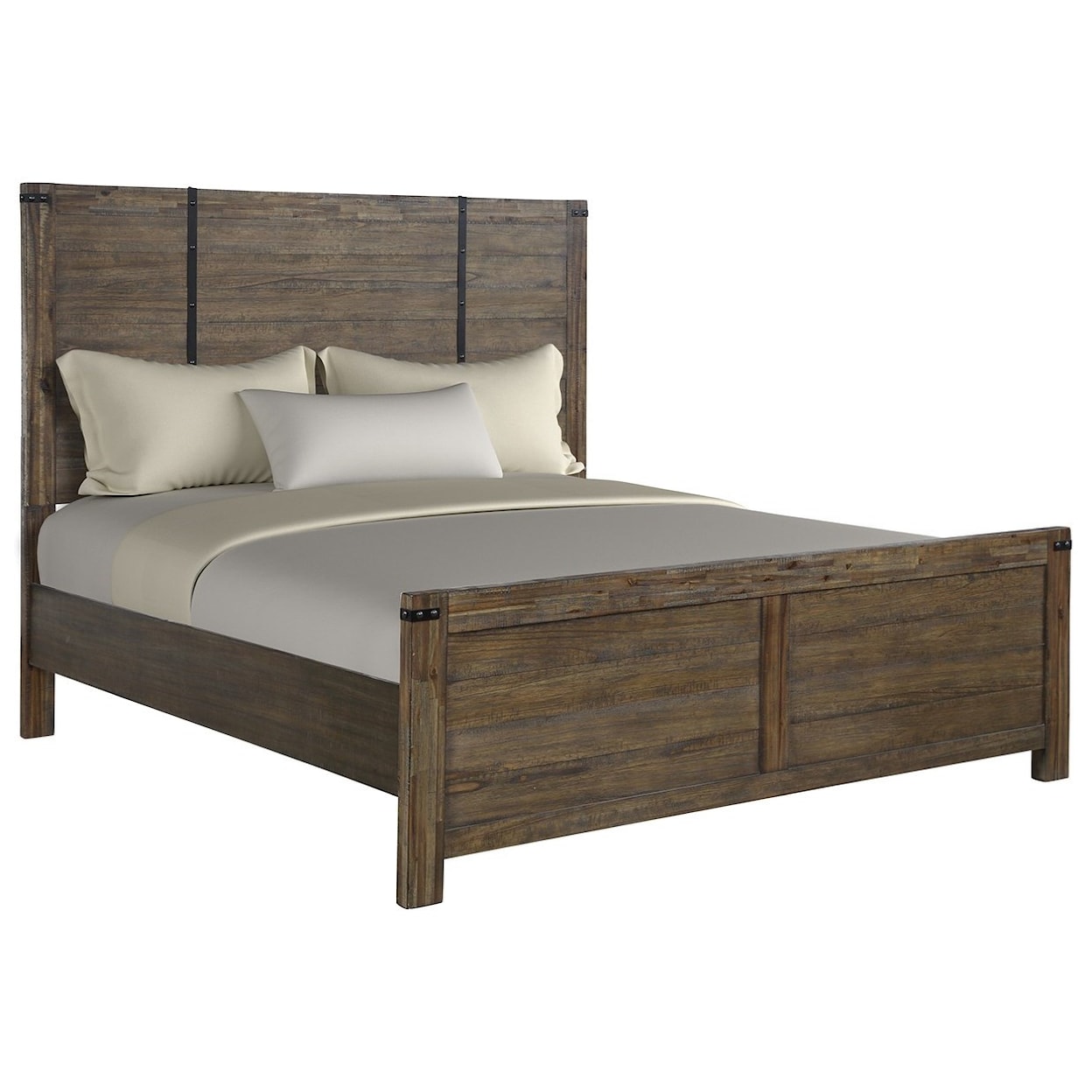 New Classic Furniture Galleon Queen Panel Bed