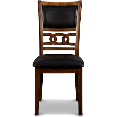 GIO BROWN DINING CHAIR |