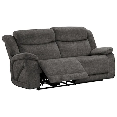 Dual Reclining Sofa with Pillow Arms