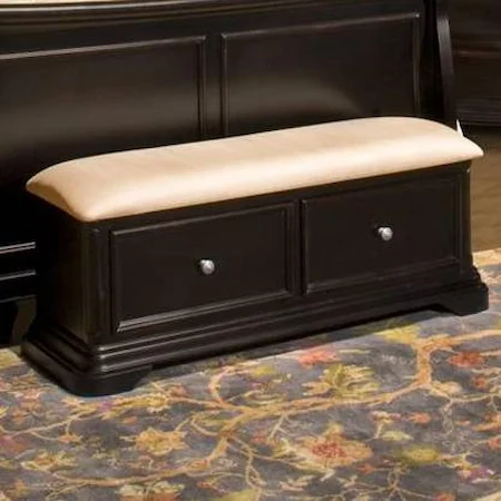 2 Drawer Bed Bench