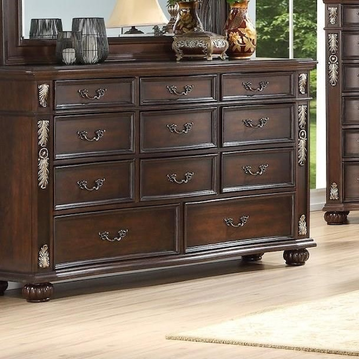 New Classic Furniture Maximus Triple Dresser