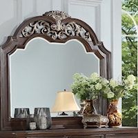 Carved Dresser Mirror