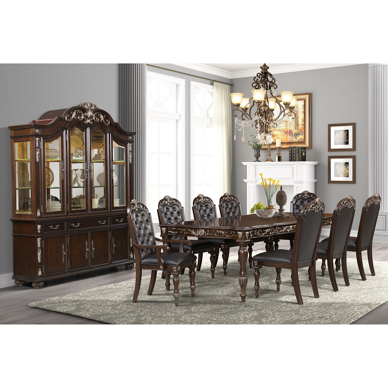 New Classic Furniture Maximus China Cabinet