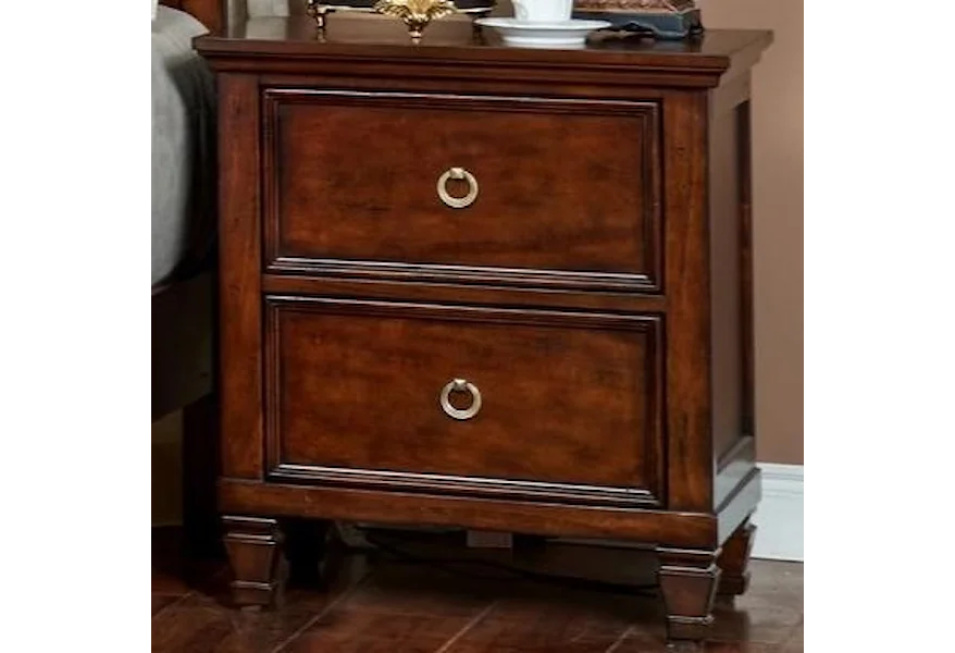 Tamarack 2-Drawer Nightstand by New Classic at Darvin Furniture