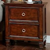 New Classic Tamarack 2-Drawer Nightstand