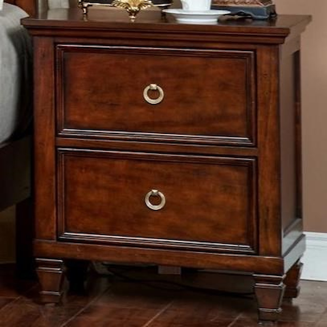 New Classic Countryside 2-Drawer Nightstand