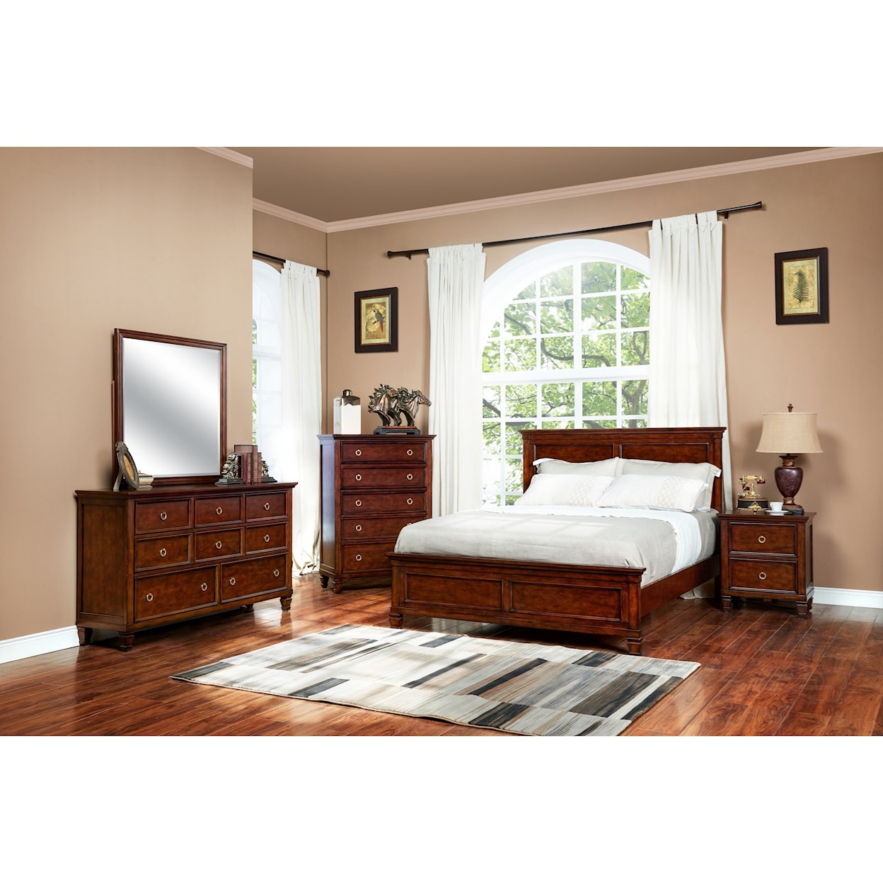 New Classic Furniture Tamarack Full Panel Bed