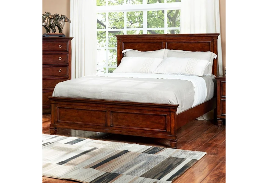 Tamarack Twin Panel Bed by New Classic at Darvin Furniture