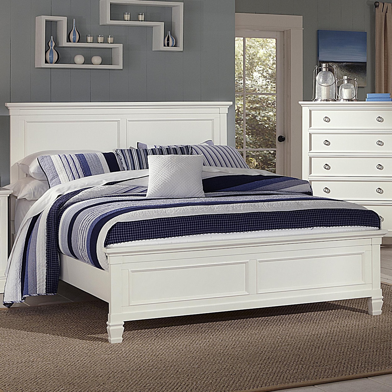 New Classic Tamarack Twin Panel Bed