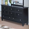 New Classic Tamarack 8-Drawer Dresser