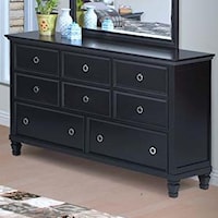 Eight-Drawer Dresser