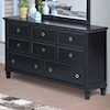 New Classic Furniture Tamarack 8-Drawer Dresser